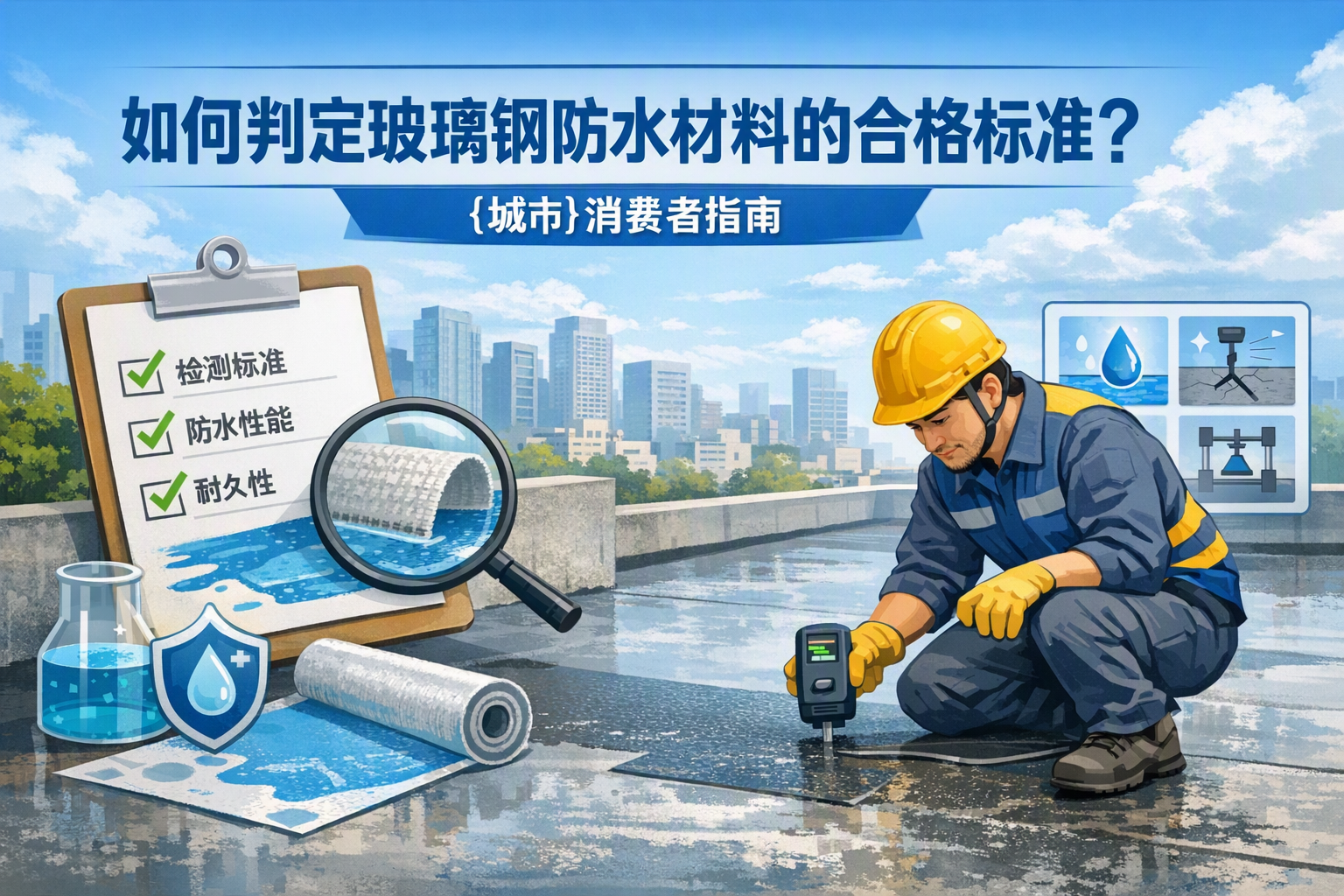 如何判定玻璃钢防水材料的合格标准? 沈阳 消费者指南