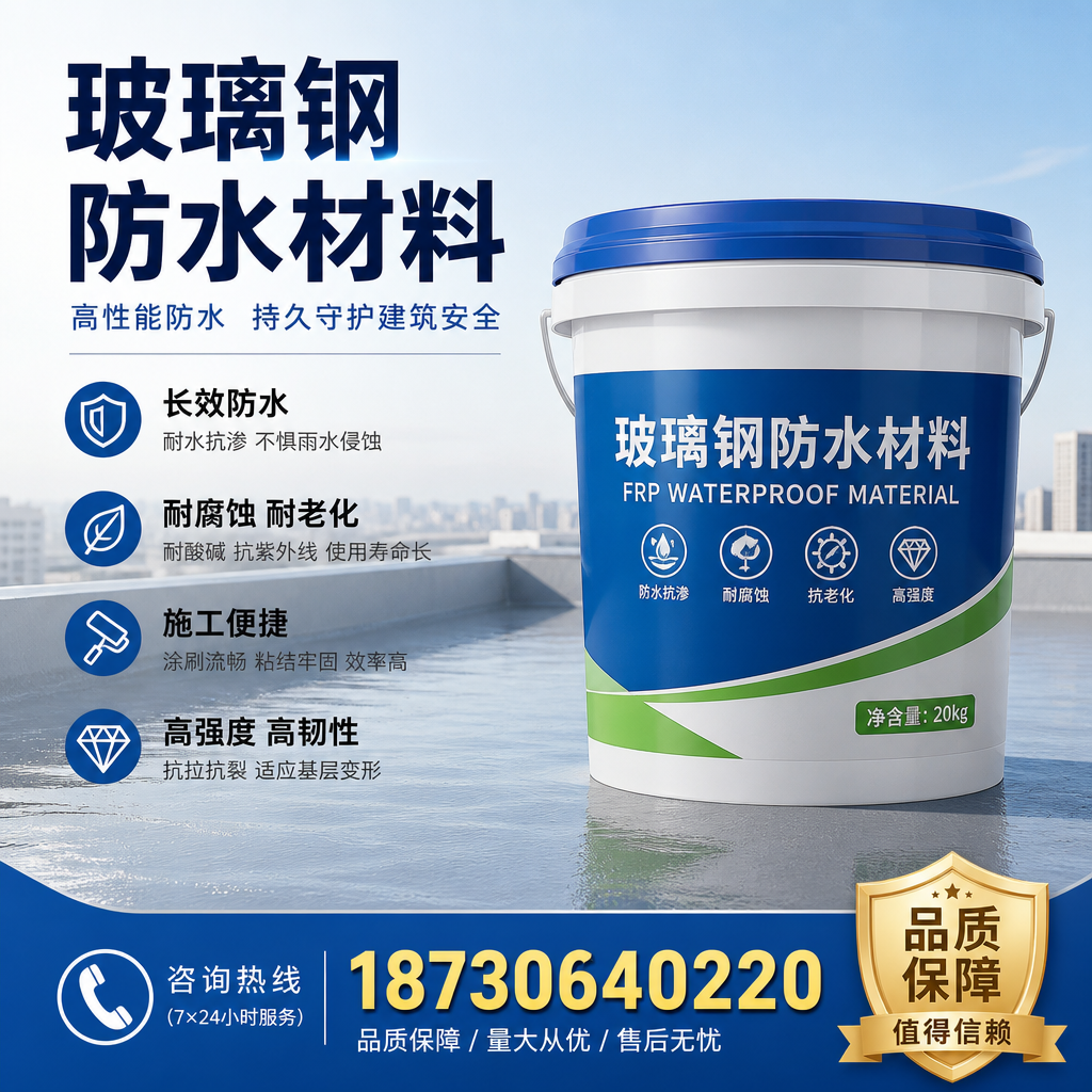 专家解析:玻璃钢防水材料的市场前景分析在 沈阳