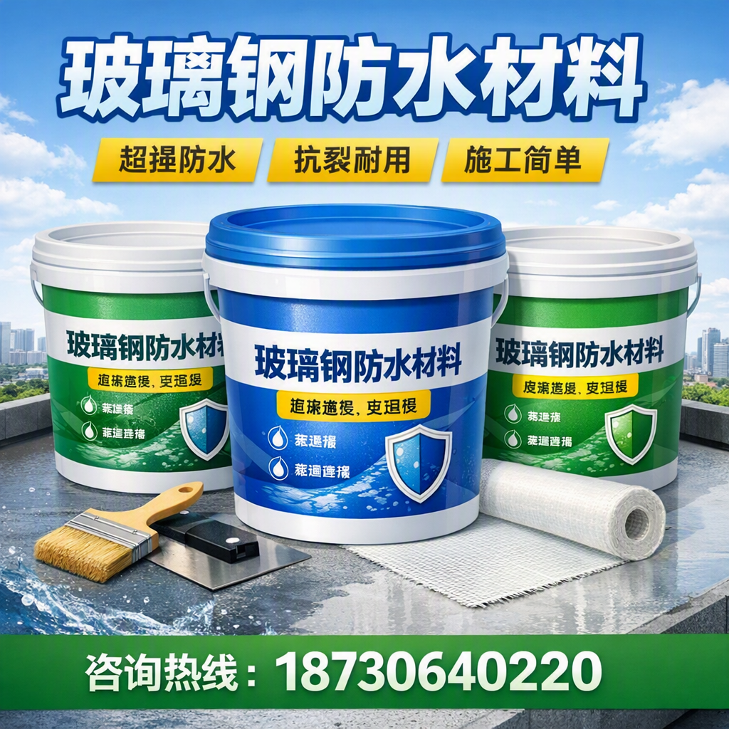 了解玻璃钢防水材料的市场趋势,沈阳 企业不可不知